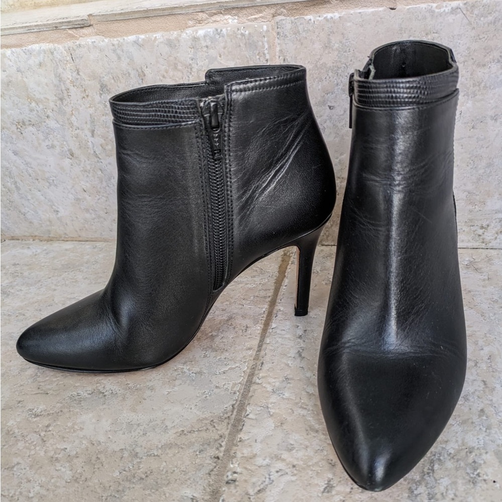 COACH Leather Ankle Boots
